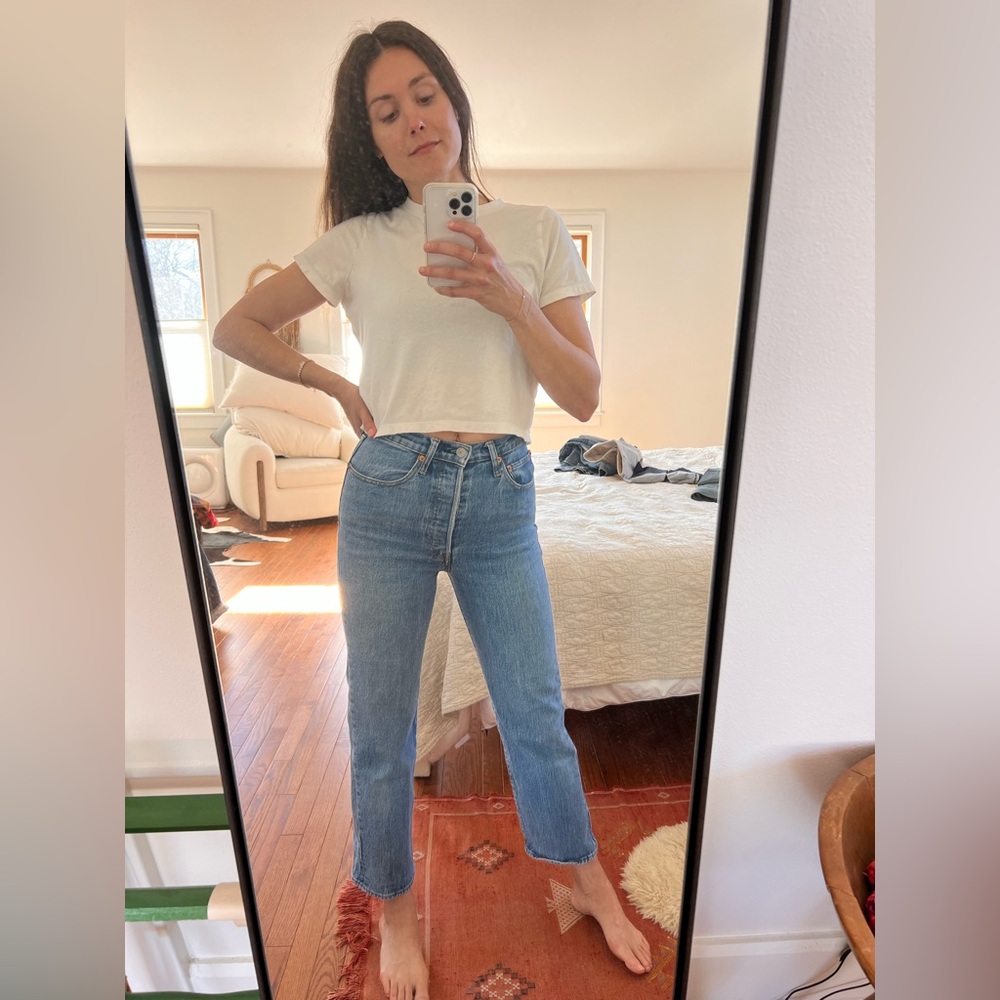 Levi’s Ribcage Straight jeans